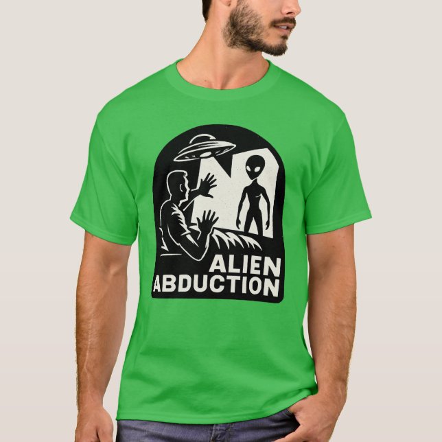 Alien Abduction T-Shirt (Framsida)