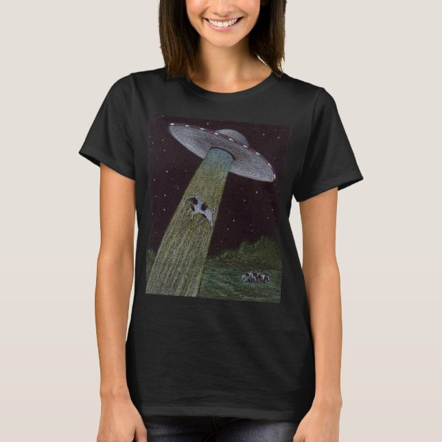 Alien Abduction T-Shirt (Framsida)
