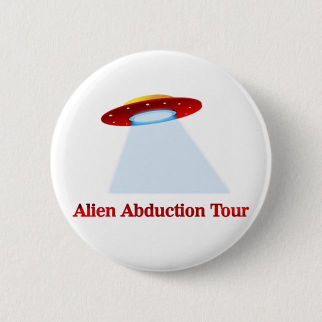 Alien Abduction Tour Knapp (Framsida)
