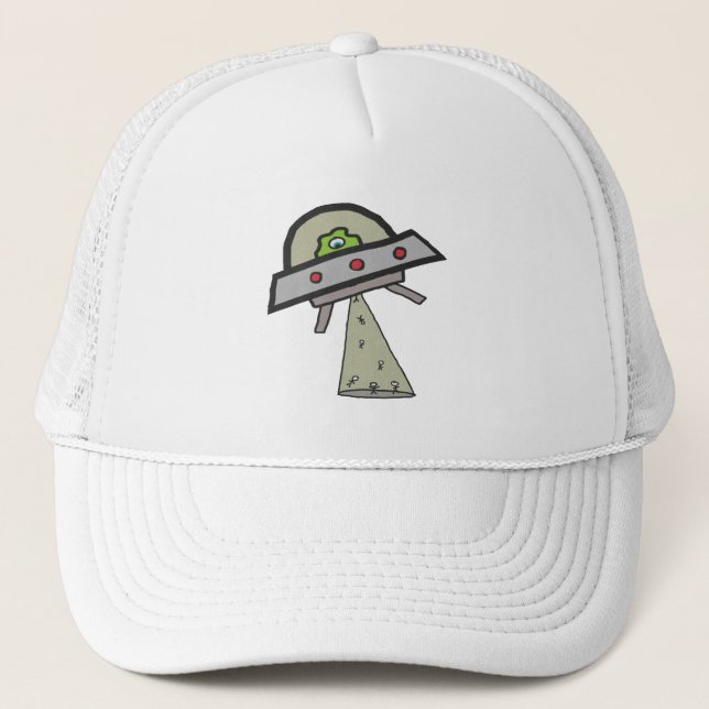 Alien Abduction UFO Flies Saucer Keps (Framsida)