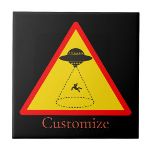 Alien Abduction UFO Thunder_Cove Kakelplatta