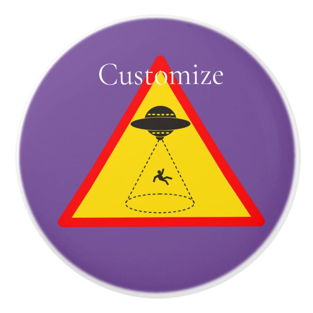 Alien Abduction UFO Thunder_Cove Knopp (Framsidan)