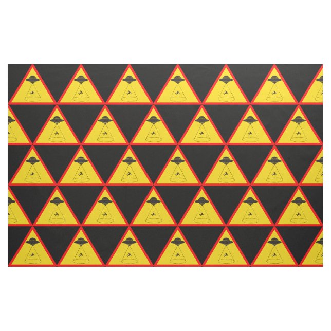 Alien Abduction UFO Thunder_Cove Tyg (Fat Quarter)