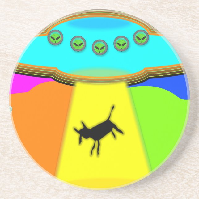 Alien Abduction Underlägg (Framsidan)