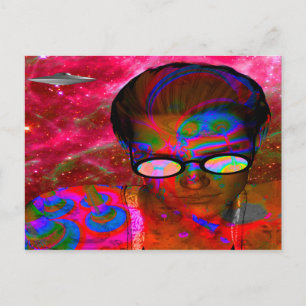 Alien Abduction Vykort