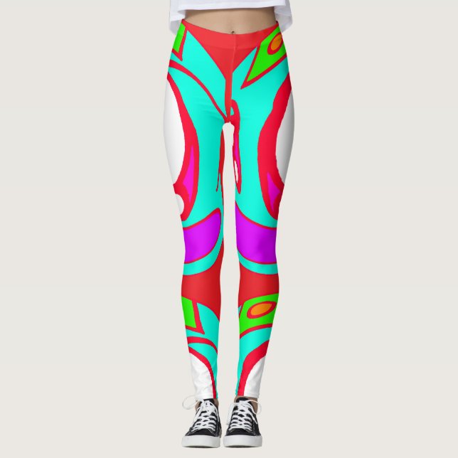 ALIEN ALIEN  LEGGINGS (Framsida)