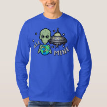 Alien All Mine Herr Basic Långärmad T-Shirt