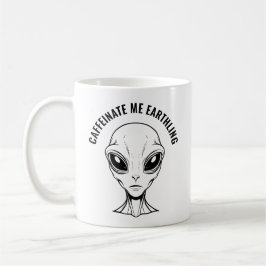 Alien Ansikte Kaffemugg