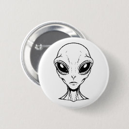 Alien Ansikte Knapp