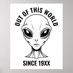 Alien Ansikte Personlig Poster