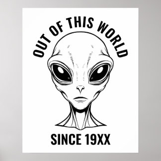 Alien Ansikte Personlig Poster