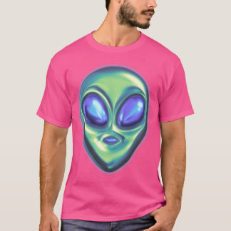 Alien Ansikte T Shirt