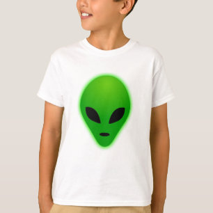 Alien ansikte tee