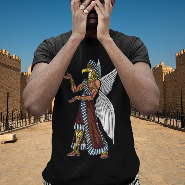 Alien Anunaki Gud Ancient Sumerian Reptilians T Shirt (Skapare uppladdad)