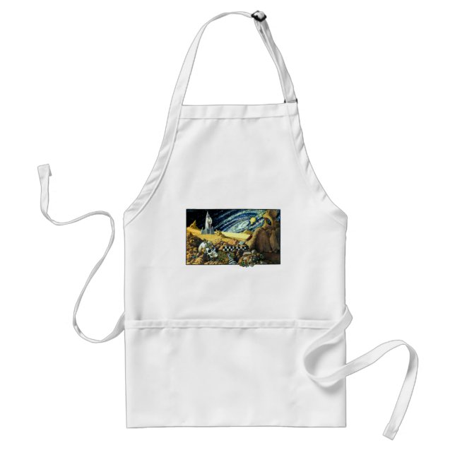 Alien Archeology Apron Förkläde (Framsidan)
