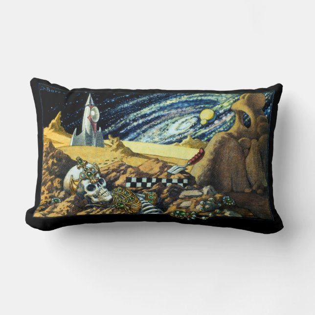Alien Archeology Pillow Lumbarkudde (Framsida)