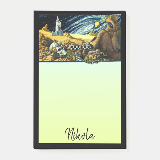 Alien Archeology Post-it Block (Framsida)