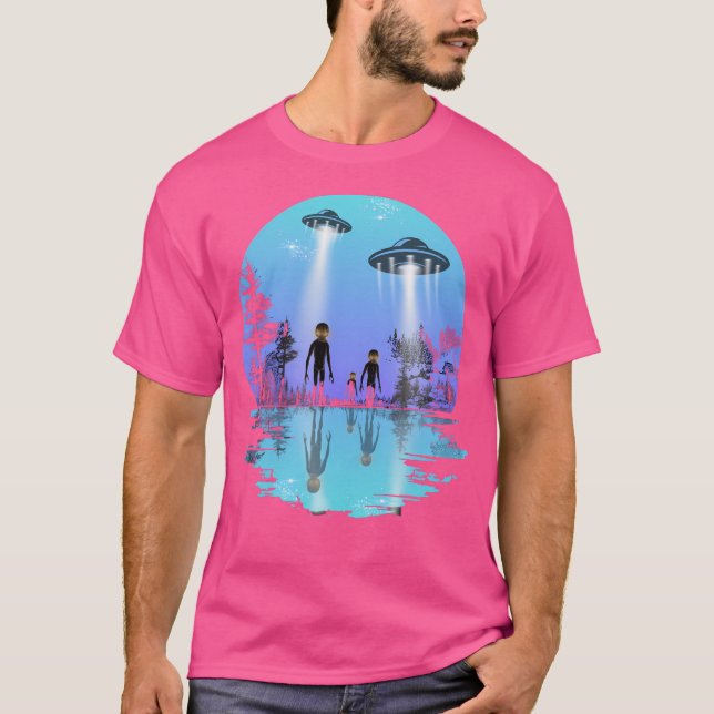 Alien Arrival T Shirt (Framsida)