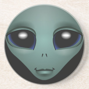Alien Art Underlägg Extraterrestrial Gifts & Decor