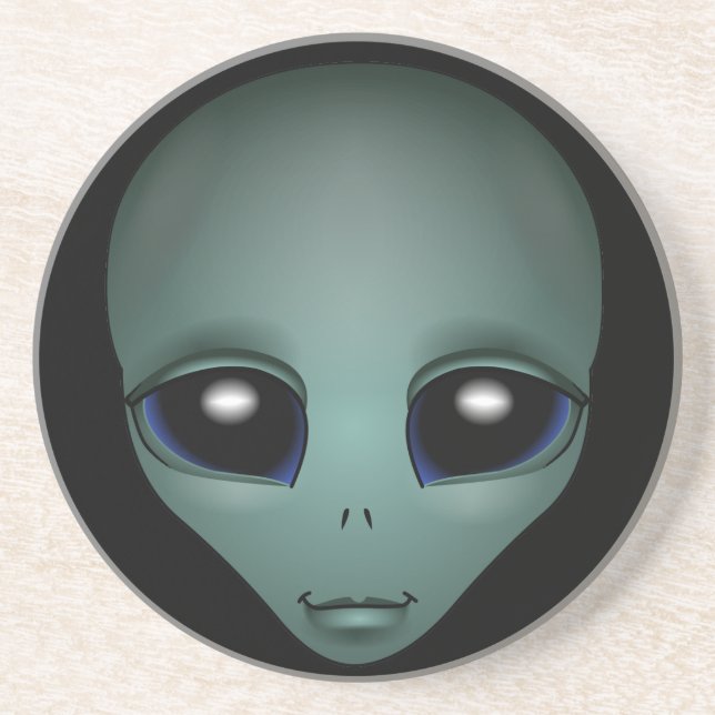 Alien Art Underlägg Extraterrestrial Gifts & Decor Sandsten (Framsidan)