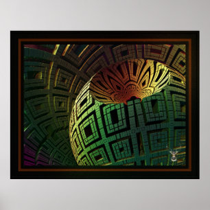 Alien Artifact från Xzendor7 Poster