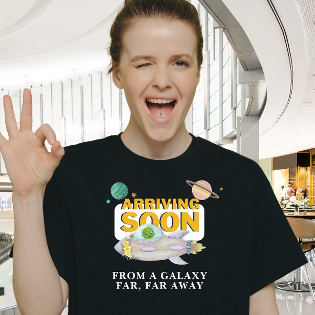 Alien Baby Shower Women's T-Shirt (Skapare uppladdad)