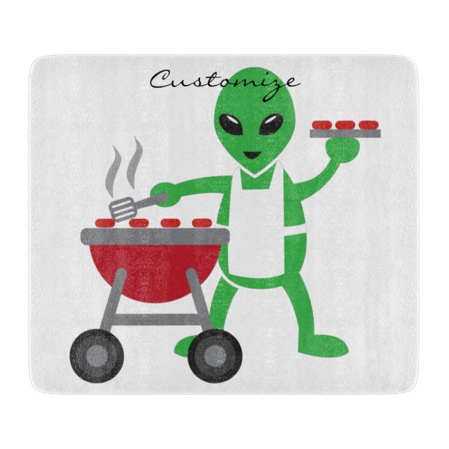 Alien Barbecue Cookout Thunder_Cove (Framsidan)