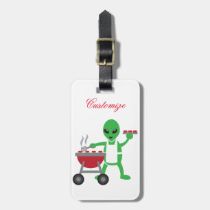 Alien Barbecue Cookout Thunder_Cove Bagagebricka