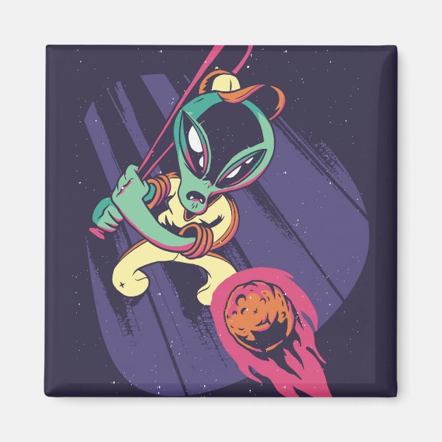Alien Baseball Magnet (Framsidan)