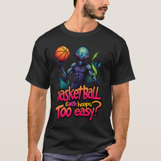 Alien Basketball Superstar T Shirt