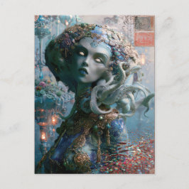 Alien Beauty - Wavelett Vykort