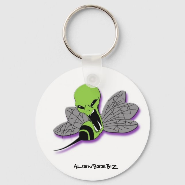 Alien Bee Keychain #1 Nyckelring (Framsida)