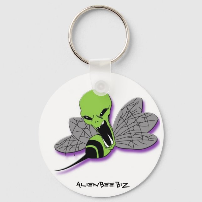 Alien Bee Keychain #2 Nyckelring (Framsida)