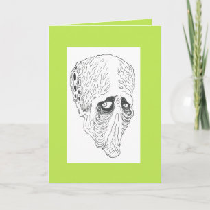 Alien beklagar att han fick mig att sakna ditt föd kort