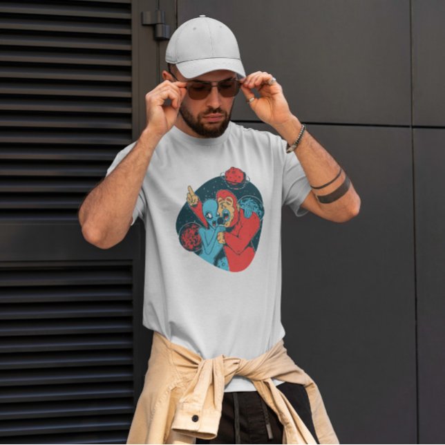 Alien Bigfoot T Shirt (Skapare uppladdad)