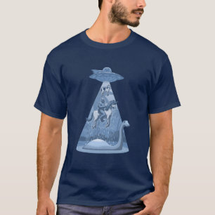 Alien, Bigfot, Unicorn, Nessie T Shirt