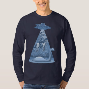 Alien, Bigfot, Unicorn, Nessie T Shirt