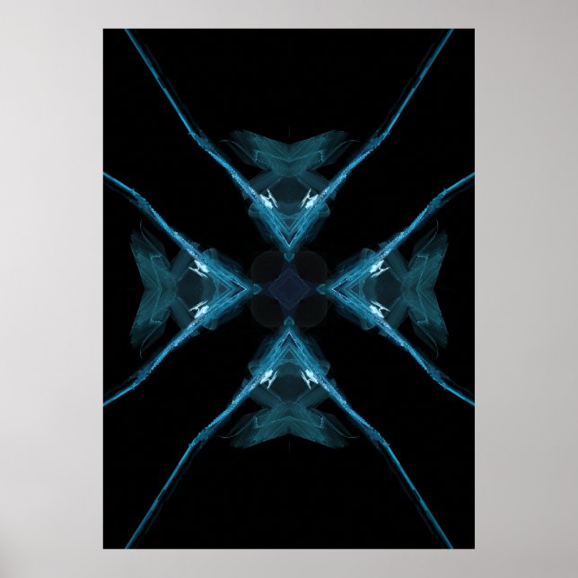 Alien Blue Fish Poster (Framsidan)