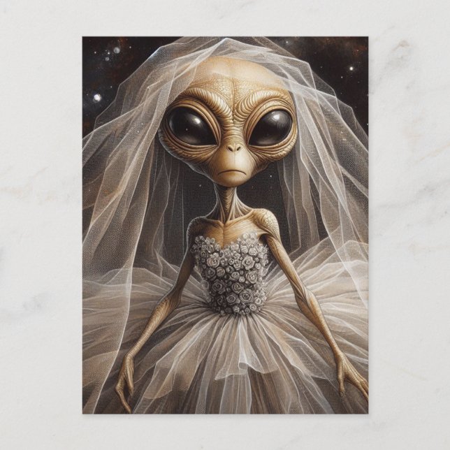 Alien Bride Vykort (Framsida)