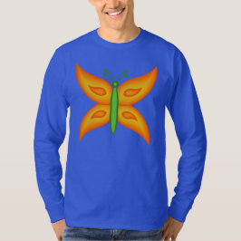 Alien Butterfly Basic Långärmad T-Shirt