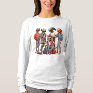 Alien Campout: Cosmic Adventure Awaits T Shirt