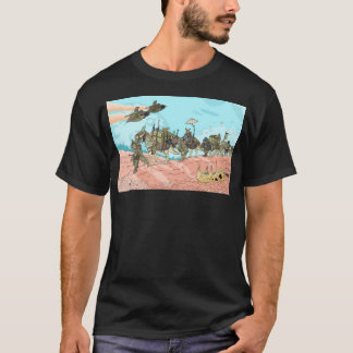 Alien Caravan. T Shirt