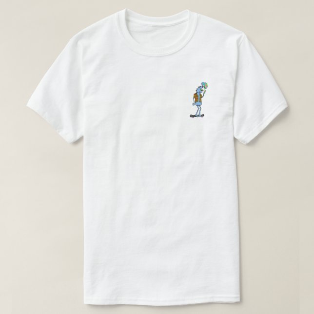 Alien Chiller T Shirt (Design framsida)