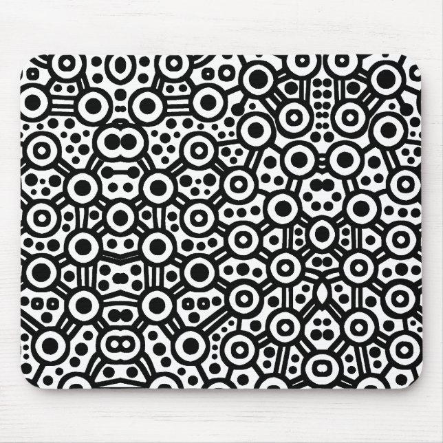 Alien Circuit III - Svartvit Musmatta (Framsidan)