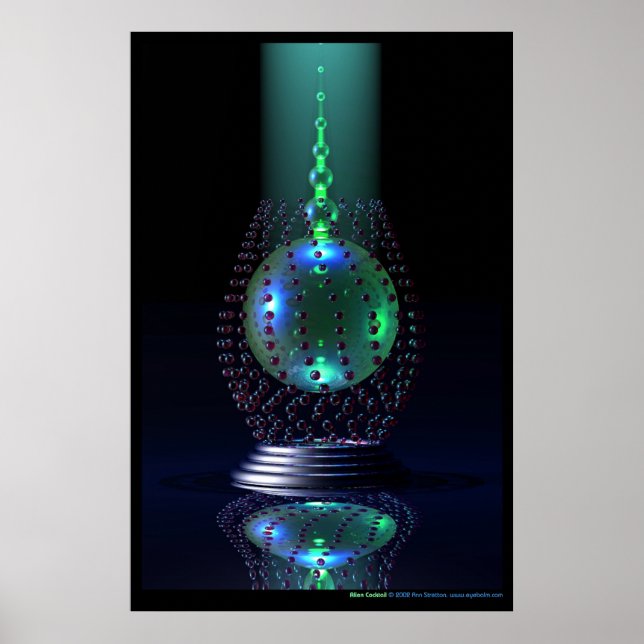 Alien Cocktail Poster (Framsidan)