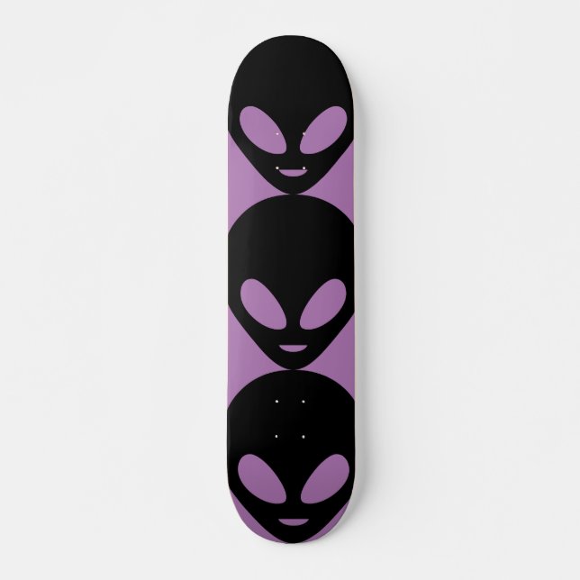 ALIEN COOLA LILA SKATEBOARDS (Framsida)