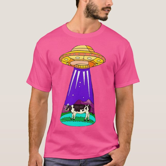 Alien Cow T Shirt (Framsida)
