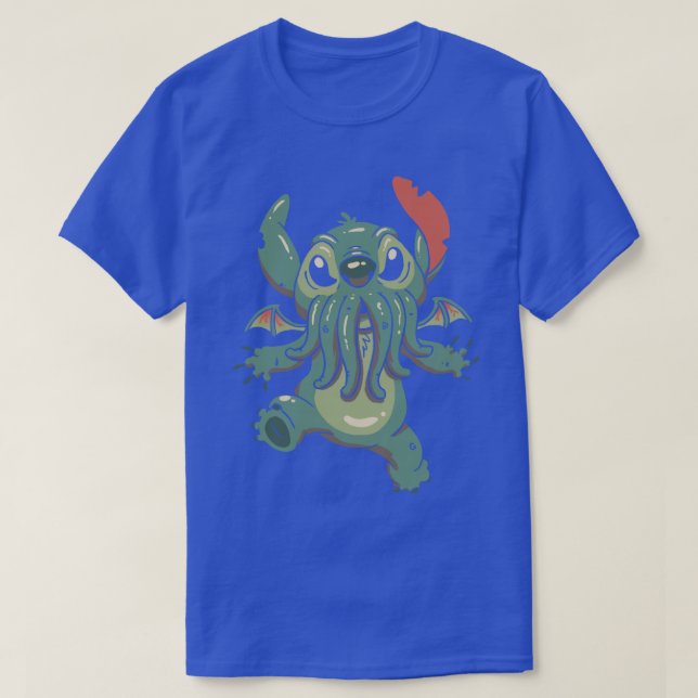 Alien Cthulhu T Shirt (Design framsida)
