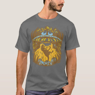 Alien Dinosaur Abduction Ufo T Shirt