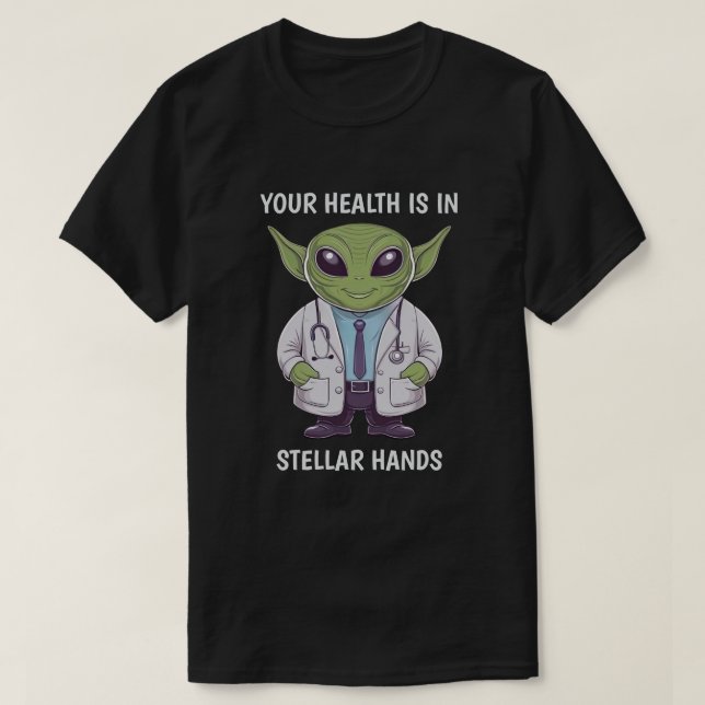 Alien Doktor T Shirt (Design framsida)